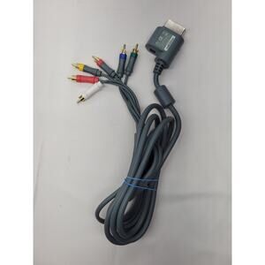 Xbox 360 OEM Component HD AV Cable X801255-100 - Tested Working